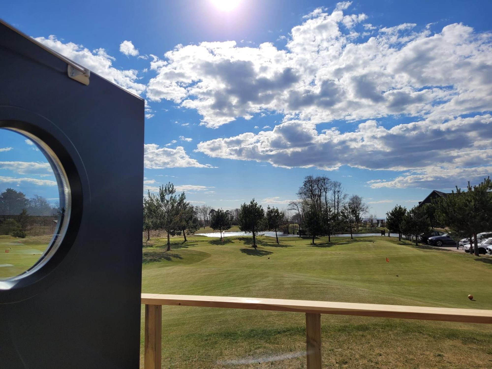 Halmstad Golfarena Stugor Esterno foto