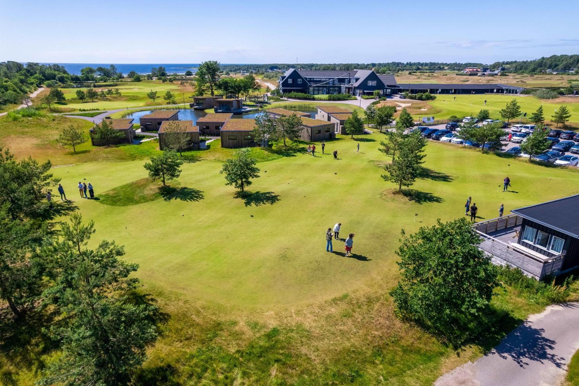Halmstad Golfarena Stugor Esterno foto