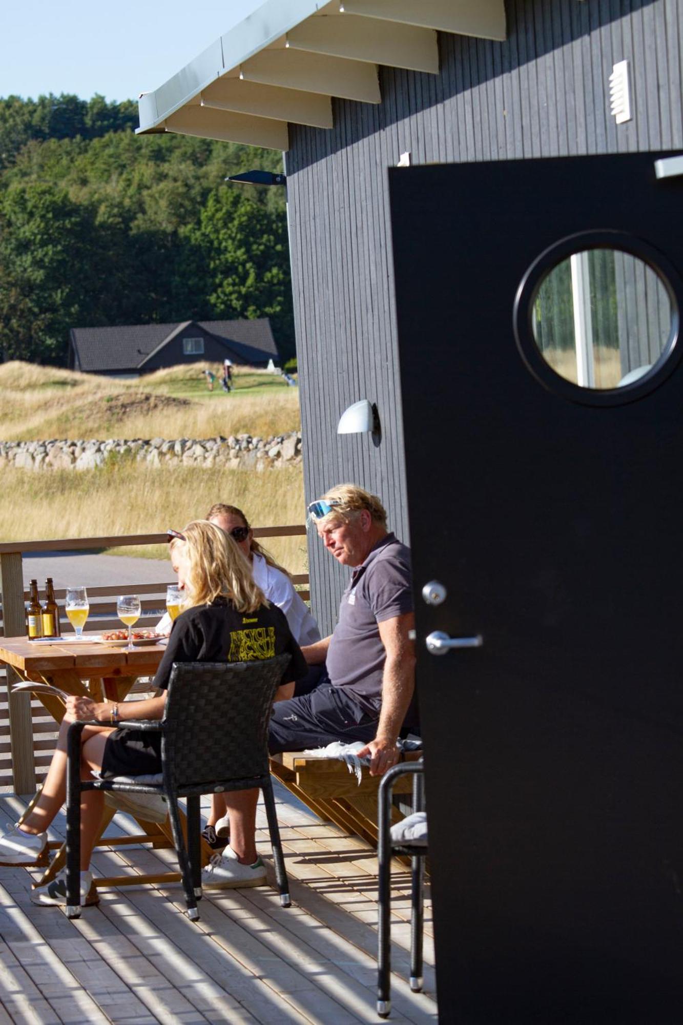 Halmstad Golfarena Stugor Esterno foto